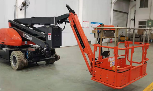 Road-Rail Articulated Boom Lift