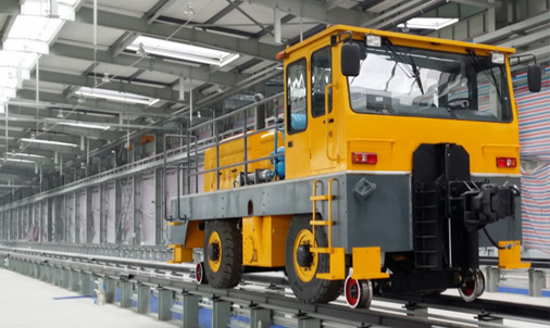 1800-ton Road-Rail Vehicle (Diesel-Powered)