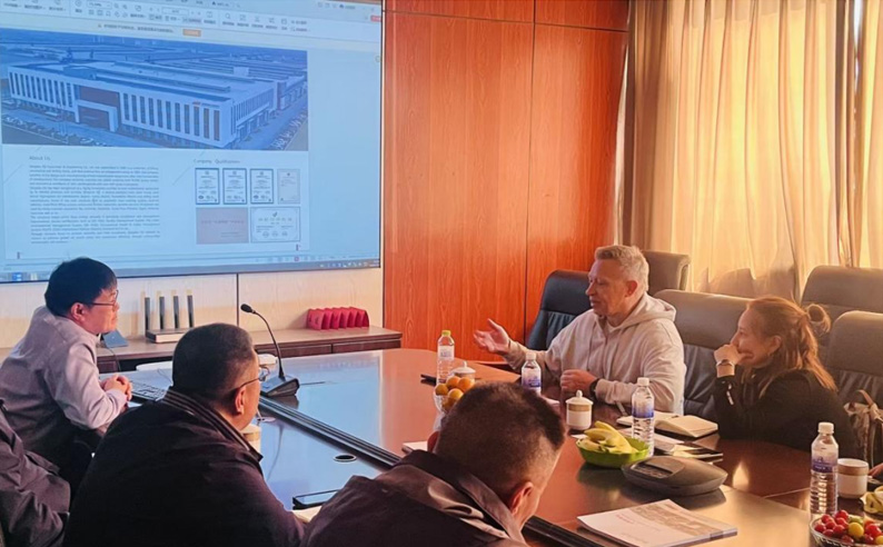 俄方客人二次考察 深化与我司合作共识