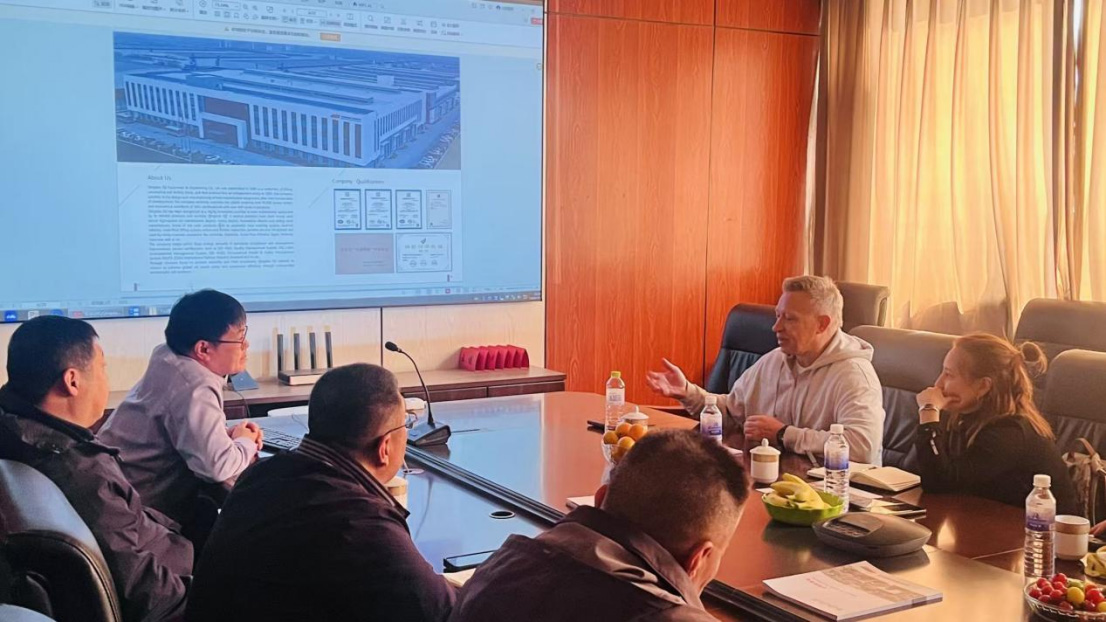 俄方客人二次考察 深化与我司合作共识