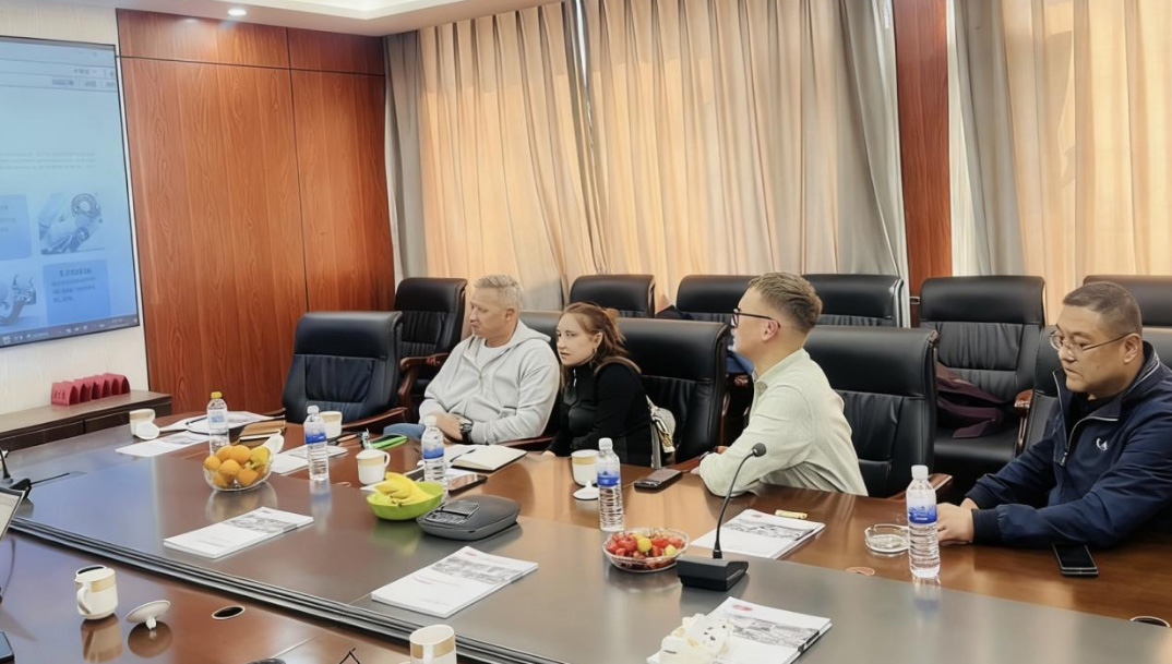 俄方客人二次考察 深化与我司合作共识