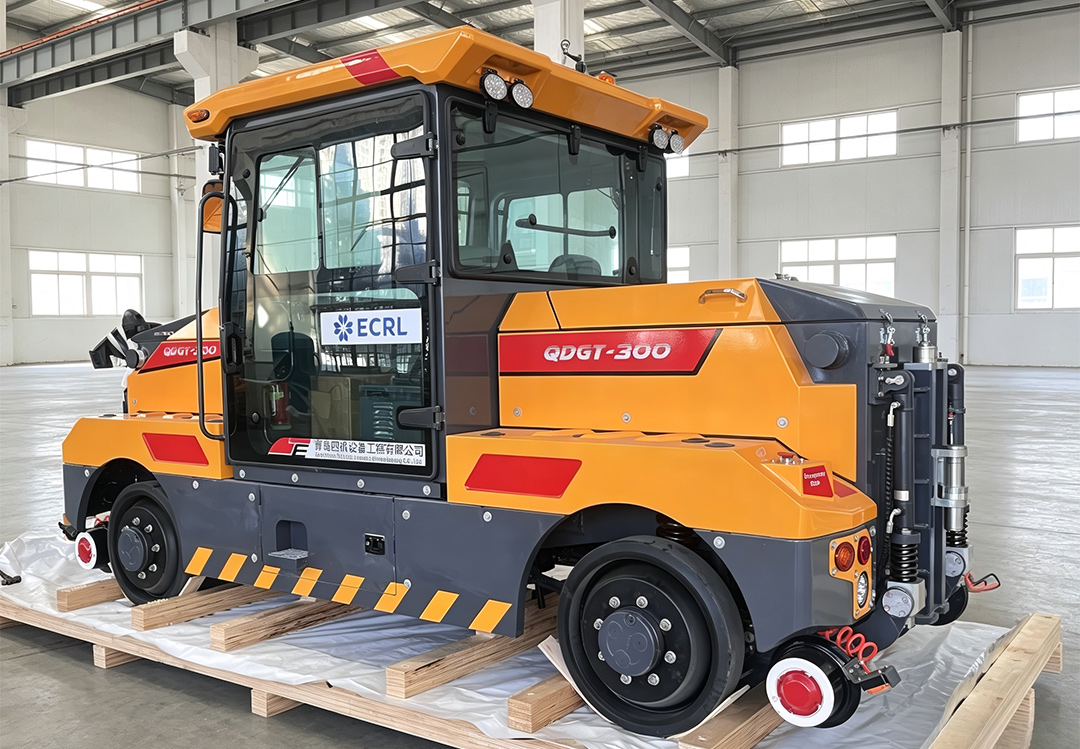 QDGT-300公铁两用车顺利通过出厂验收